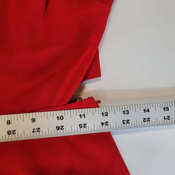 Ali & Jay Bohemian Rhapsody Maxi Dress in Red Cut Out Side Back Size XS NWT - Picture 10 of 12